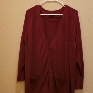 Burgundy A.N.A brand size 1x